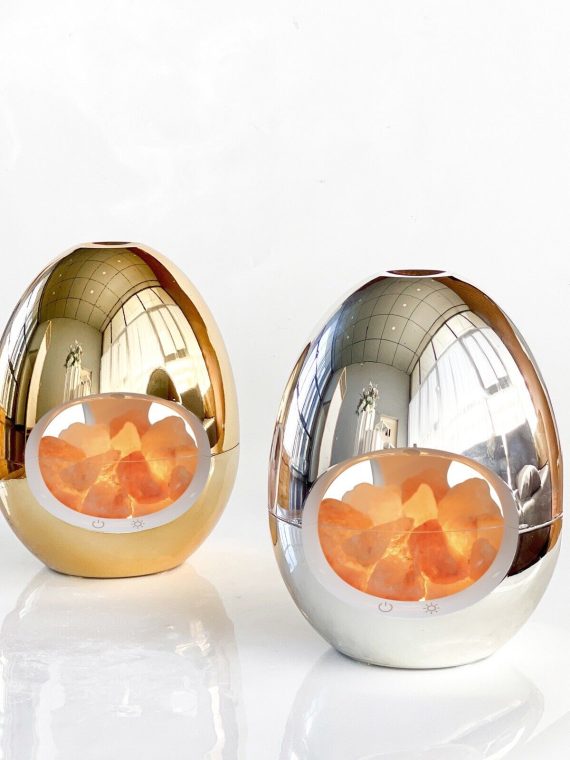 Difuzorius su druskos lempa „Himalajų Sidabras“